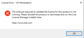 ilok license manager installation error