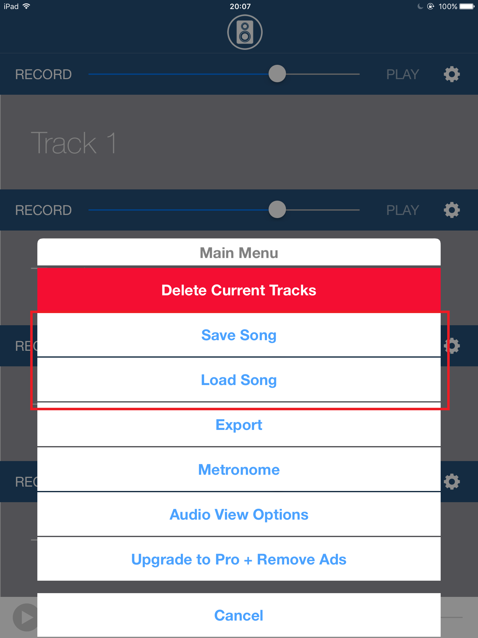ギターソロ練習におすすめの無料iPhoneアプリ！「Multi Track Song Recorder」が超便利。